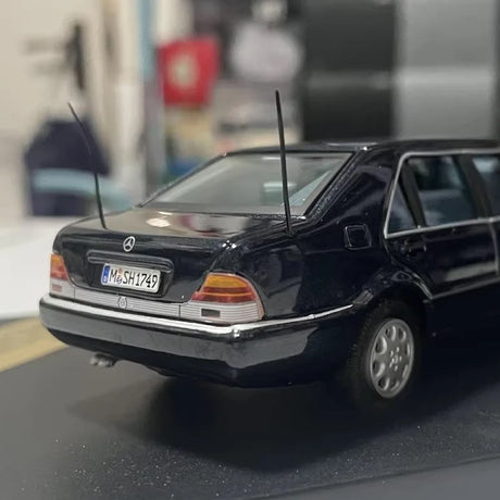 [Vitesse] 1:43 Mercedes-Benz 1997 S600 Pullman W140 Black Model Car Die-Cast