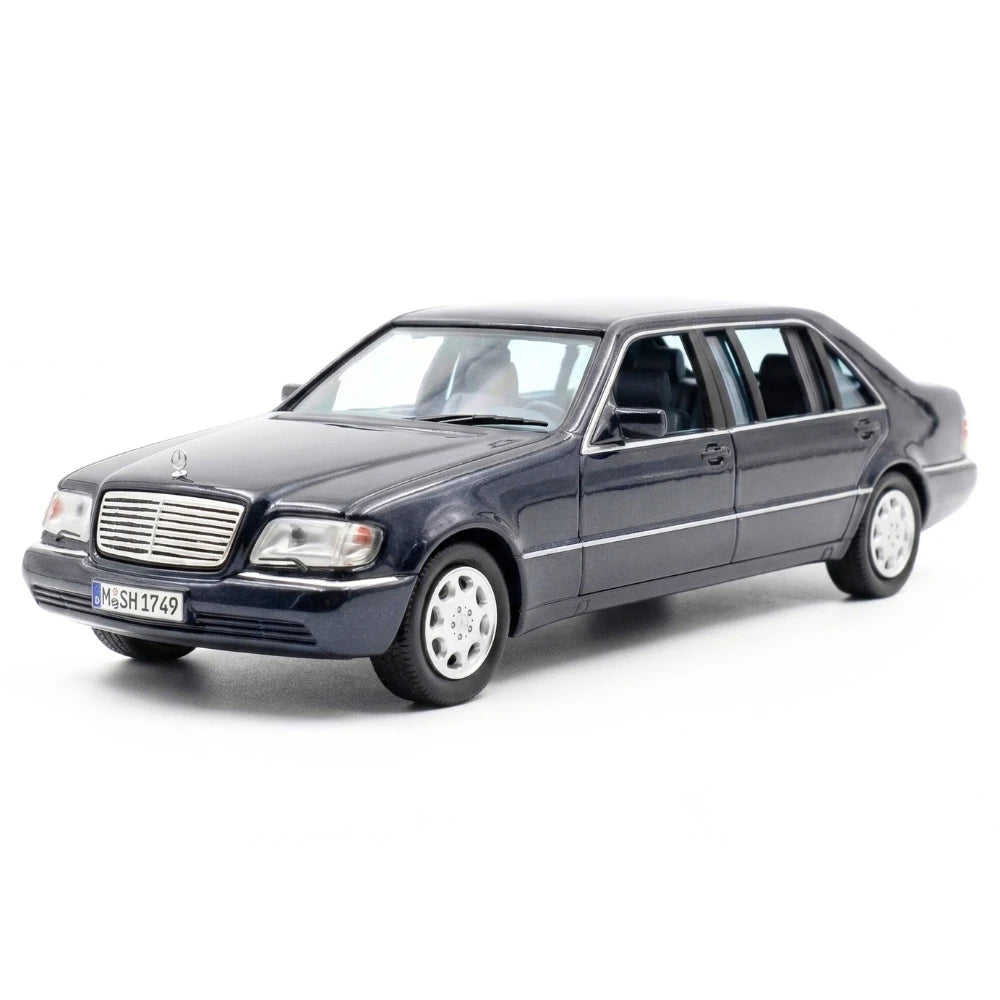 [Vitesse] 1:43 Mercedes-Benz 1997 S600 Pullman W140 noir voiture miniature Die-Cast