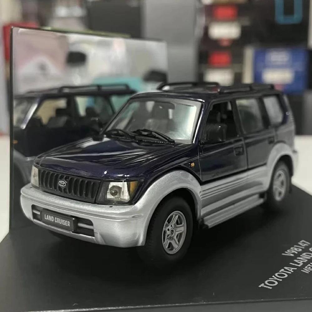 [Vitesse] 1:43 Toyota 1996 Land Cruiser Prado J90 Blue Model Car Die-Cast
