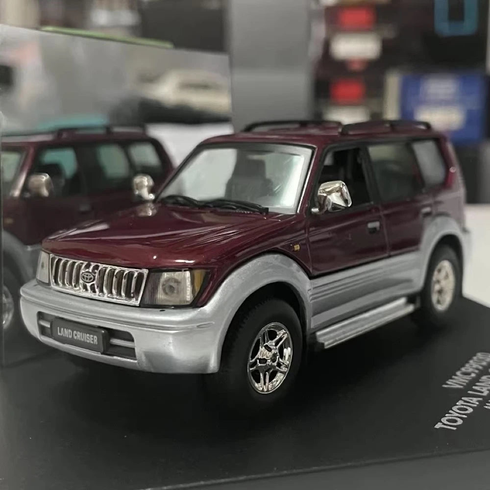 [Vitesse] 1:43 Toyota 1996 Land Cruiser Prado J90 Red Model Car Die-Cast