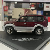 [Vitesse] 1:43 Toyota 1996 Land Cruiser Prado J90 Red Model Car Die-Cast