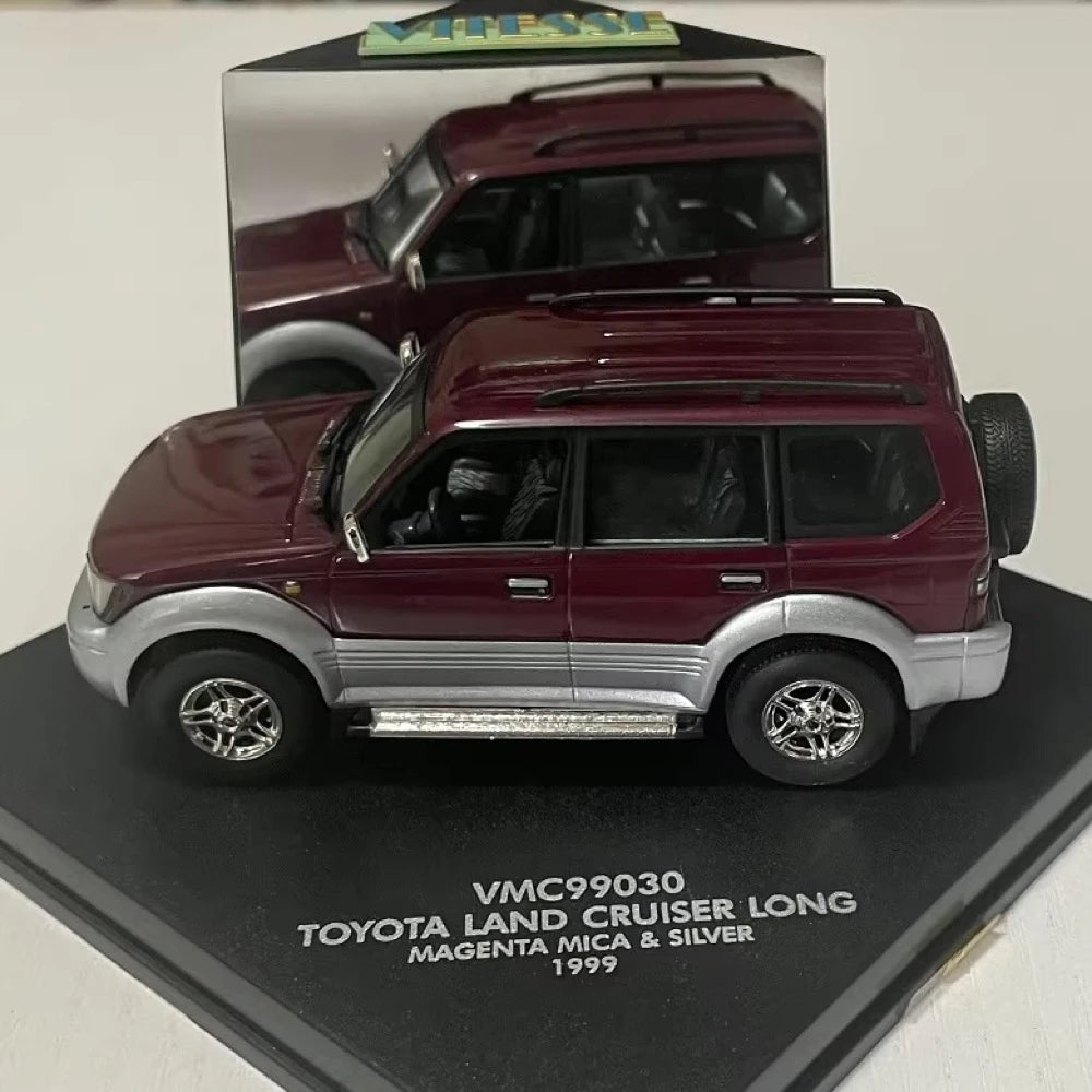 [Vitesse] 1:43 Toyota 1996 Land Cruiser Prado J90 Red Model Car Die-Cast