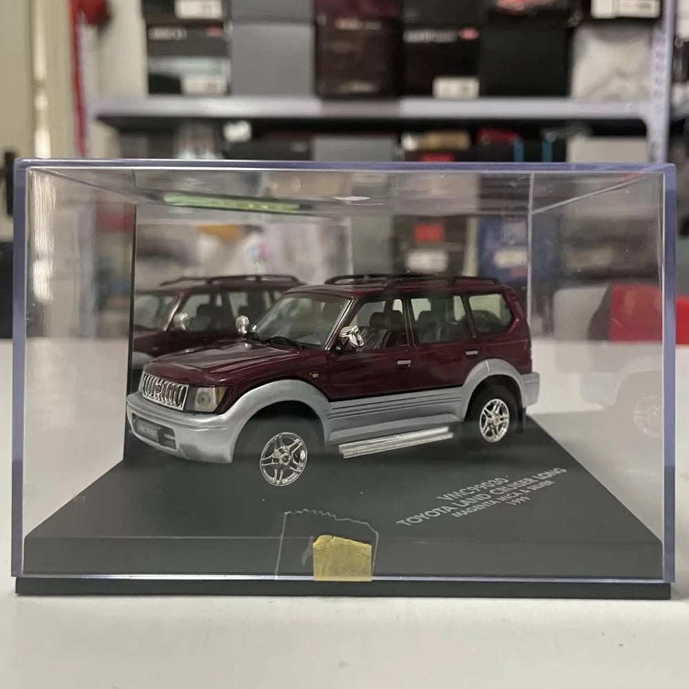 [Vitesse] 1:43 Toyota 1996 Land Cruiser Prado J90 Red Model Car Die-Cast