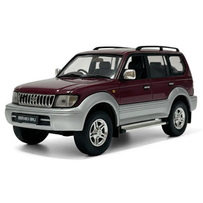 [Vitesse] 1:43 Toyota 1996 Land Cruiser Prado J90 Red Model Car Die-Cast