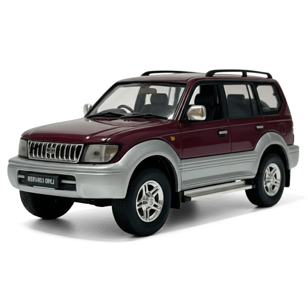 [Vitesse] 1:43 Toyota 1996 Land Cruiser Prado J90 Red Model Car Die-Cast