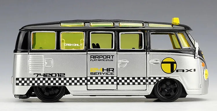 1:24 Volkswagen 1963 T1 Bus Modified Mod Die Cast Model Car