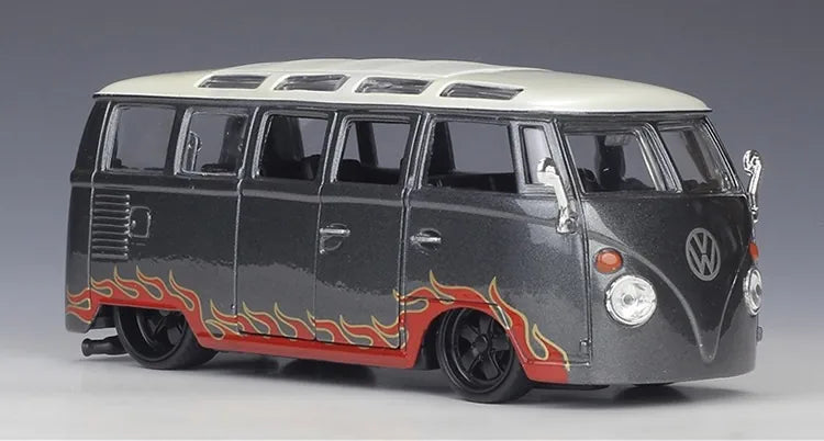 1:24 Volkswagen 1963 T1 Bus Modified Mod Die Cast Model Car
