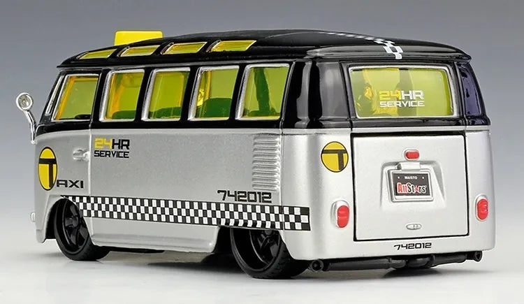 1:24 Volkswagen 1963 T1 Bus Modified Mod Die Cast Model Car