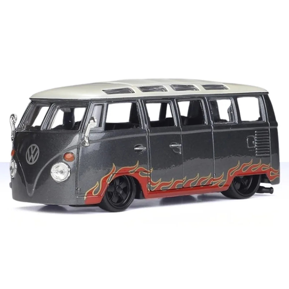 1:24 Volkswagen 1963 T1 Bus Modified Mod Die Cast Model Car