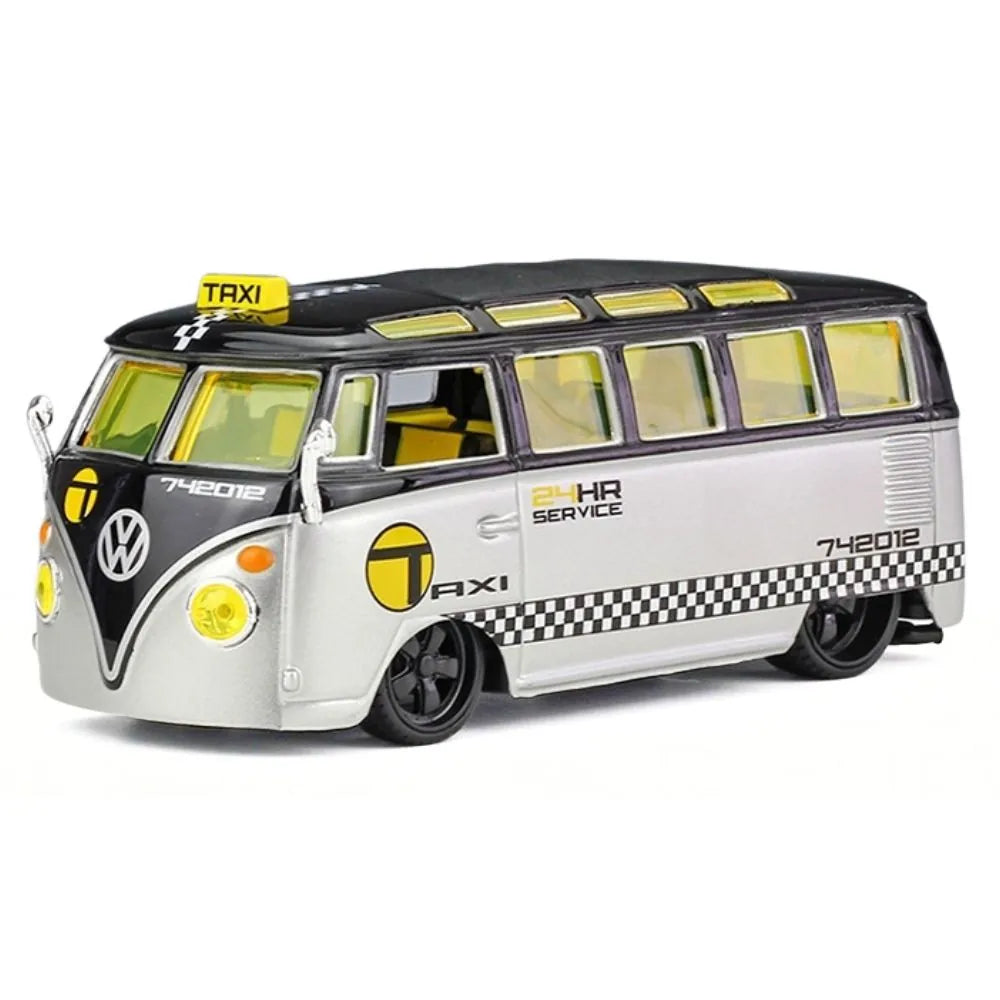 1:24 Volkswagen 1963 T1 Bus Modified Mod Die Cast Model Car