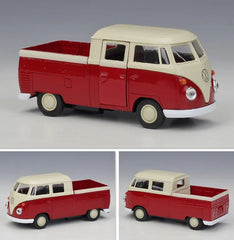 1:36 Volkswagen 1964 T1 Double Cabin Pick Up Die Cast Model Car