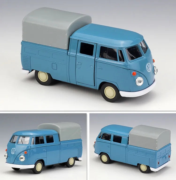 1:36 Volkswagen 1964 T1 Double Cabin Pick Up Die Cast Model Car