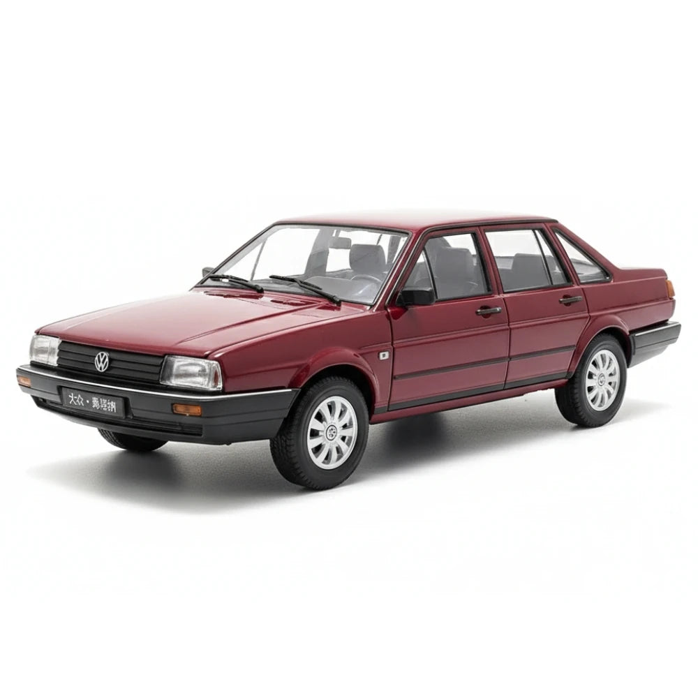 [Welly] 1:18 Volkswagen 1987 Santana B2 rood modelauto Die-Cast