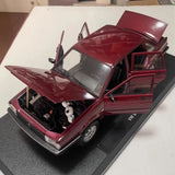 [Welly] 1:18 Volkswagen 1987 Santana B2 rood modelauto Die-Cast