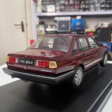 [Welly] 1:18 Volkswagen 1987 Santana B2 rood modelauto Die-Cast