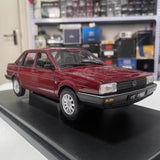 [Welly] 1:18 Volkswagen 1987 Santana B2 rood modelauto Die-Cast