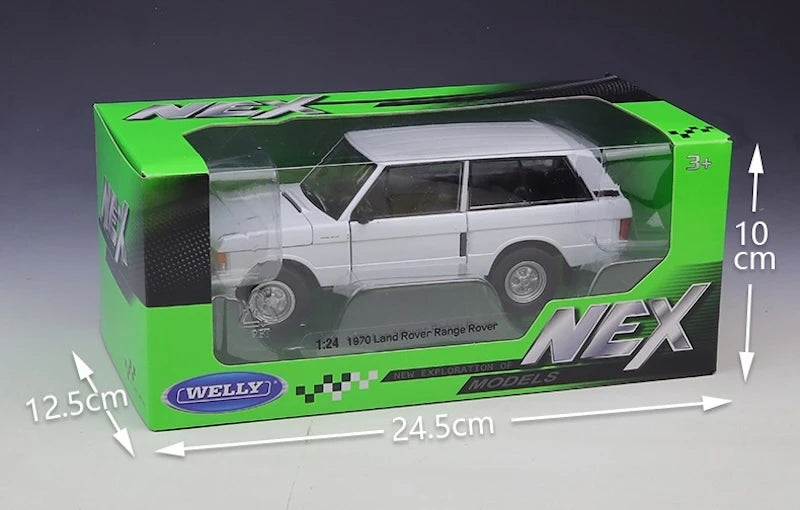 [Welly] 1:24 Land Rover 1970 Range Rover White Model Car Die-Cast