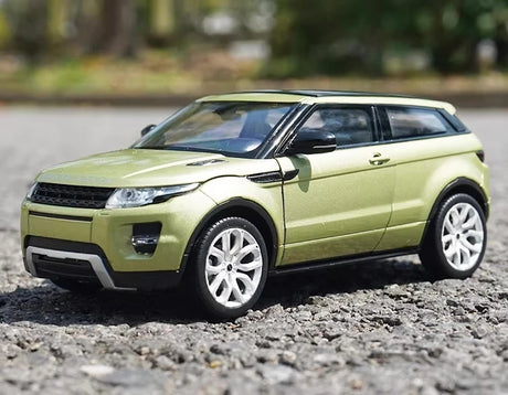 [Welly] 1:24 Land Rover 2011 Range Rover Evoque Green Model Car Die-Cast