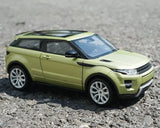 [Welly] 1:24 Land Rover 2011 Range Rover Evoque vihreä pienoismalli Die-Cast