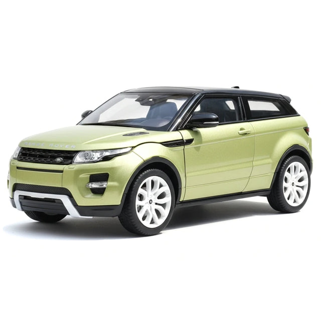 [Welly] 1:24 Land Rover 2011 Range Rover Evoque vihreä pienoismalli Die-Cast