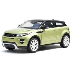 [Welly] 1:24 Land Rover 2011 Range Rover Evoque verde modellino di auto Die-Cast