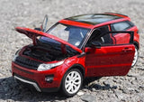 [Welly] 1:24 Land Rover 2011 Range Rover Evoque rouge voiture miniature Die-Cast