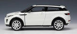 [Welly] 1:24 Land Rover 2011 Range Rover Evoque bianco modellino di auto Die-Cast