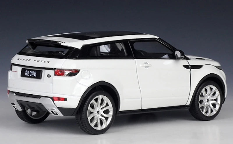 [Welly] 1:24 Land Rover 2011 Range Rover Evoque White Model Car Die-Cast