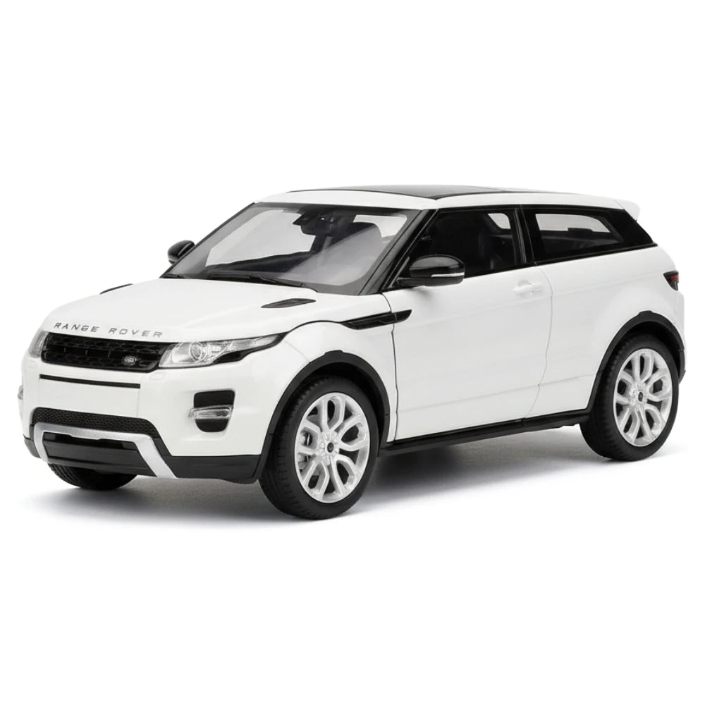 [Welly] 1:24 Land Rover 2011 Range Rover Evoque bianco modellino di auto Die-Cast