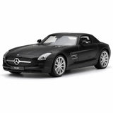 Welly Mercedes-AMG 2010 SLS أسود 1:24 – نموذج عرض معدني مصبوب