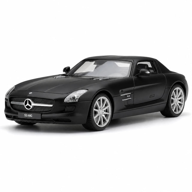 Welly Mercedes-AMG 2010 SLS أسود 1:24 – نموذج عرض معدني مصبوب