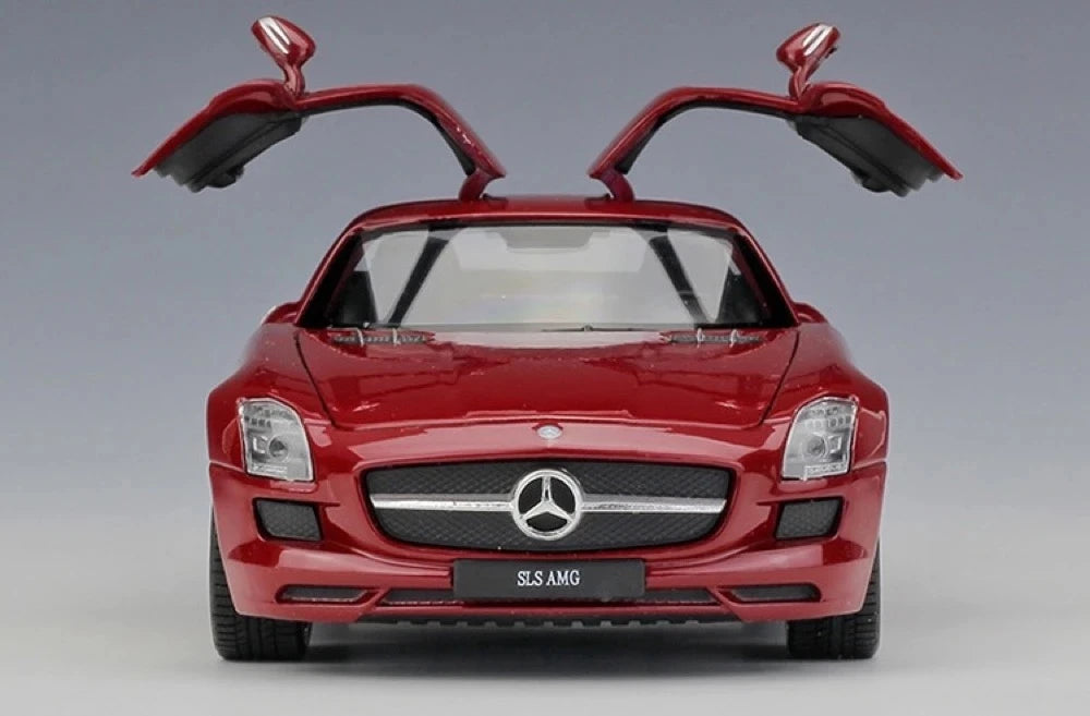 [Welly] 1:24 Mercedes-AMG 2010 SLS Red Model Car Die-Cast