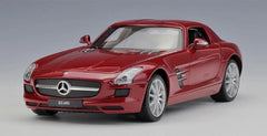 [Welly] 1:24 Mercedes-AMG 2010 SLS Red Model Car Die-Cast