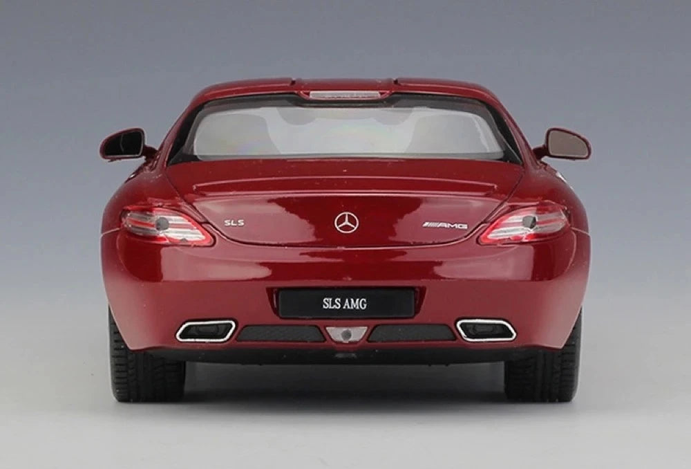 [Welly] 1:24 Mercedes-AMG 2010 SLS Red Model Car Die-Cast