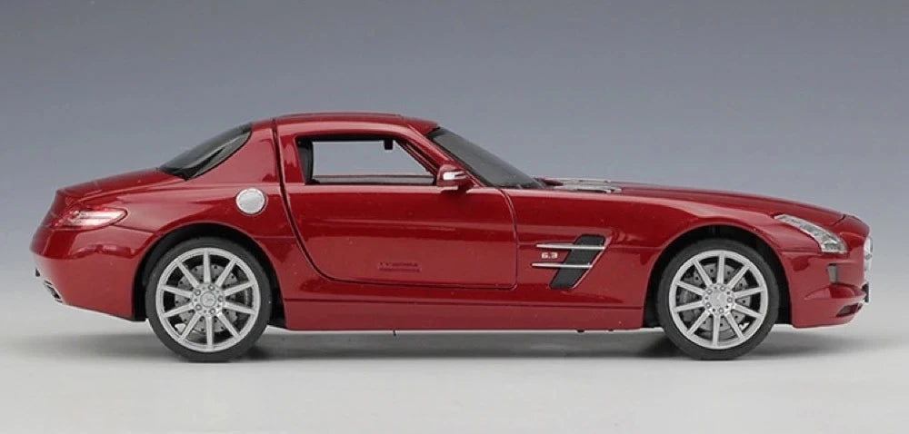 [Welly] 1:24 Mercedes-AMG 2010 SLS Red Model Car Die-Cast