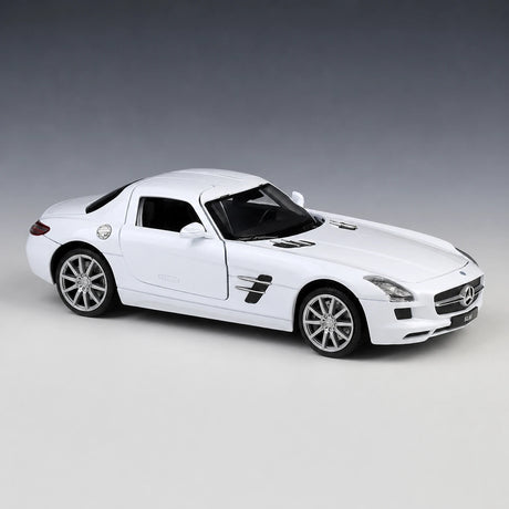 Welly Mercedes-AMG 2010 SLS 1:24 bianco – Modello espositivo in metallo pressofuso