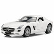 Welly Mercedes–AMG 2010 SLS weiße 1:24 – Druckguss-Display-Modell aus Druckguss
