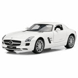 Welly Mercedes–AMG 2010 SLS weiße 1:24 – Druckguss-Display-Modell aus Druckguss