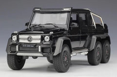 [Welly] 1:24 Mercedes-AMG 2013 G63 6x6 Black Model Car Die-Cast