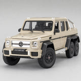Welly Mercedes-AMG 2013 G63 6x6 ذهبي 1:24 – نموذج عرض معدني مصبوب