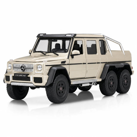 Welly Mercedes-AMG 2013 G63 6x6 Gold 1:24 – Modello espositivo pressofuso