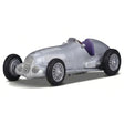[Welly] 1:24 Mercedes-Benz 1937 W125 zilver modelauto Die-Cast