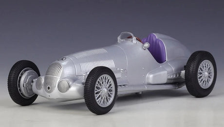 [Welly] 1:24 Mercedes-Benz 1937 W125 zilver modelauto Die-Cast