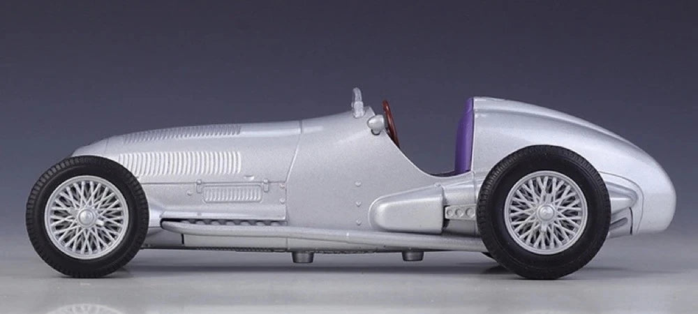 [Welly] 1:24 Mercedes-Benz 1937 W125 Silver Model Car Die-Cast