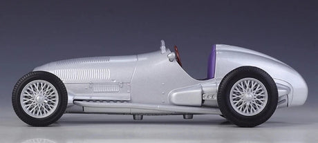 [Welly] 1:24 Mercedes-Benz 1937 W125 zilver modelauto Die-Cast