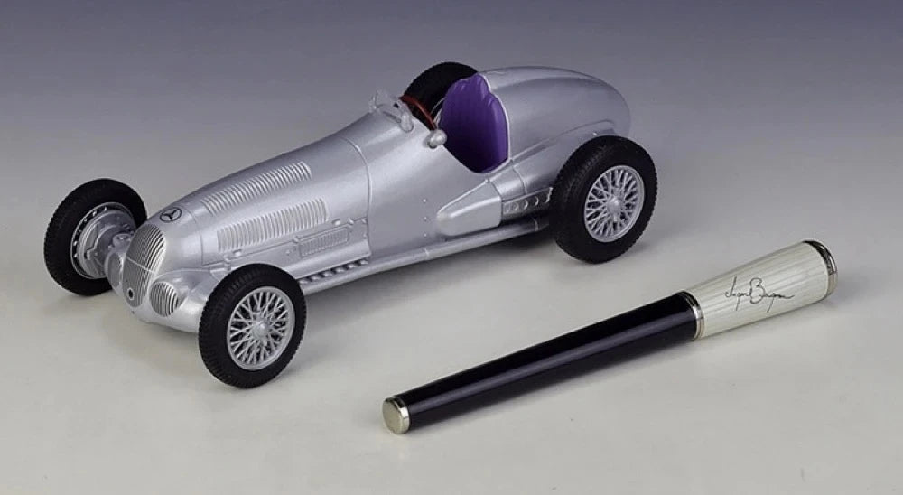 [Welly] 1:24 Mercedes-Benz 1937 W125 Silver Model Car Die-Cast