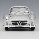 Welly Mercedes-Benz 1954 300 SL Silver 1:24 – Valuvalettu näyttömalli