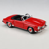 Welly Mercedes-Benz 1955 190SL Red 1:24 – Modelo de Exhibición de Fundición a Presión