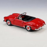 Welly Mercedes-Benz 1955 190SL Red 1:24 – Modelo de Exhibición de Fundición a Presión