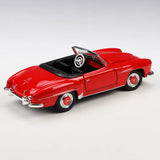 Welly Mercedes-Benz 1955 190SL Red 1:24 – Modelo de Exhibición de Fundición a Presión